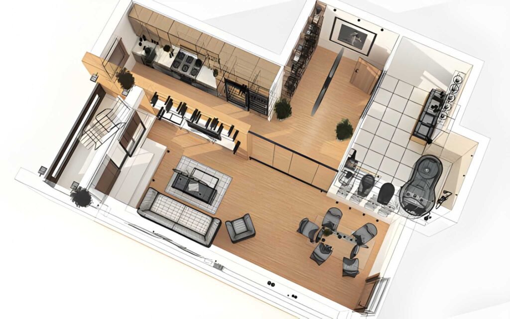 The Strategic Dimension How 3D Floor Plans Revolutionize Retail Space Design